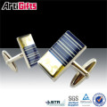 Metal plated gold luxury wholesale cheap cufflinks for men